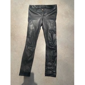 All Saints Vintage leather pants circa 2007